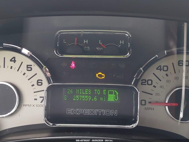 45795357 :رقم المزاد ، 1FMJK1H56DEF50165 vin ، 2013 Ford Expedition El King Ranch مزاد بيع