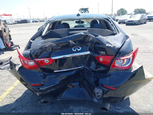 2014 Infiniti Q50 Premium მანქანა იყიდება აუქციონზე, vin: JN1BV7AP8EM690517, აუქციონის ნომერი: 45795403