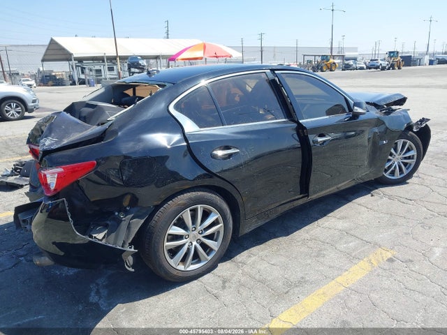 2014 Infiniti Q50 Premium მანქანა იყიდება აუქციონზე, vin: JN1BV7AP8EM690517, აუქციონის ნომერი: 45795403