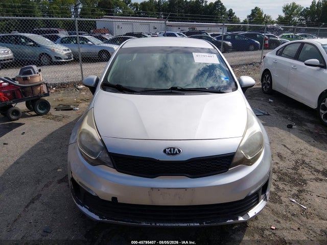 2017 Kia Rio Lx მანქანა იყიდება აუქციონზე, vin: KNADM4A33H6012574, აუქციონის ნომერი: 45795407