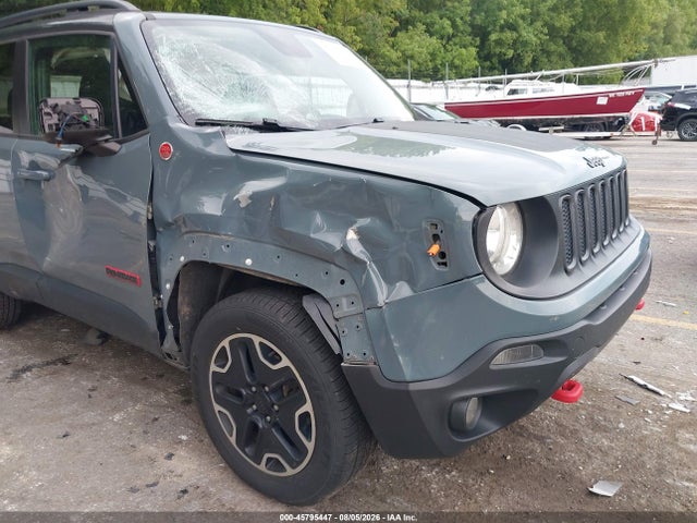Aukcja sprzedaży 2017 Jeep Renegade Trailhawk, vin: ZACCJBCB3HPE45633, numer aukcji: 45795447
