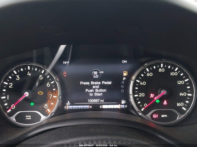 Aukcja sprzedaży 2017 Jeep Renegade Trailhawk, vin: ZACCJBCB3HPE45633, numer aukcji: 45795447