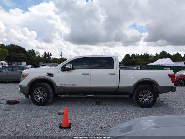 2016 Nissan Titan Xd Platinum Reserve Diesel მანქანა იყიდება აუქციონზე, vin: 1N6BA1F23GN515816, აუქციონის ნომერი: 45795500