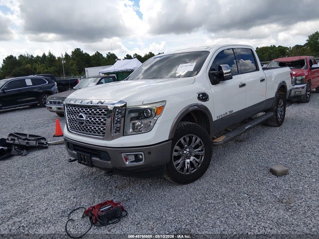 2016 Nissan Titan Xd Platinum Reserve Diesel მანქანა იყიდება აუქციონზე, vin: 1N6BA1F23GN515816, აუქციონის ნომერი: 45795500