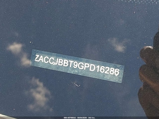 Aukcja sprzedaży 2016 Jeep Renegade Latitude, vin: ZACCJBBT9GPD16286, numer aukcji: 45795532