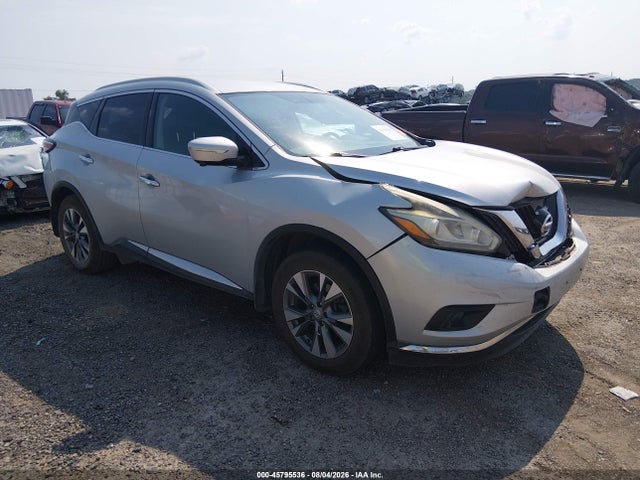 2015 Nissan Murano Sl მანქანა იყიდება აუქციონზე, vin: 5N1AZ2MG5FN214180, აუქციონის ნომერი: 45795536