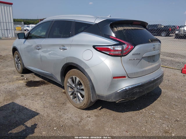 2015 Nissan Murano Sl მანქანა იყიდება აუქციონზე, vin: 5N1AZ2MG5FN214180, აუქციონის ნომერი: 45795536