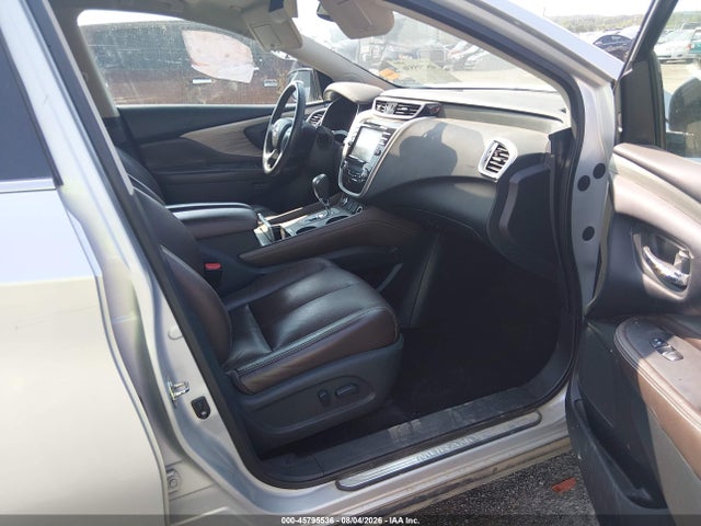 2015 Nissan Murano Sl მანქანა იყიდება აუქციონზე, vin: 5N1AZ2MG5FN214180, აუქციონის ნომერი: 45795536