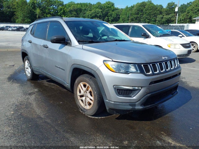 Продажа на аукционе авто 2018 Jeep Compass Sport Fwd, vin: 3C4NJCAB9JT411132, номер лота: 45795565