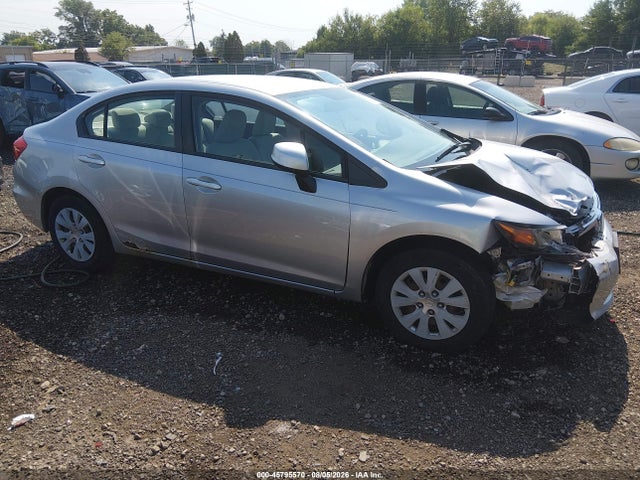 Продаж на аукціоні авто 2012 Honda Civic Lx, vin: 19XFB2F5XCE098145, номер лоту: 45795570