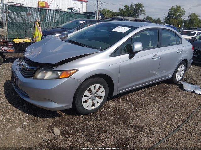 Продаж на аукціоні авто 2012 Honda Civic Lx, vin: 19XFB2F5XCE098145, номер лоту: 45795570