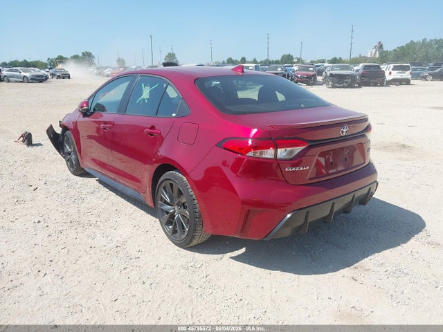 45795572 :رقم المزاد ، 5YFS4MCE3SP219894 vin ، 2025 Toyota Corolla Se مزاد بيع
