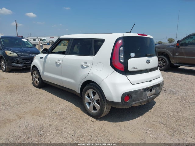 2017 Kia Soul მანქანა იყიდება აუქციონზე, vin: KNDJN2A21H7433301, აუქციონის ნომერი: 45795573