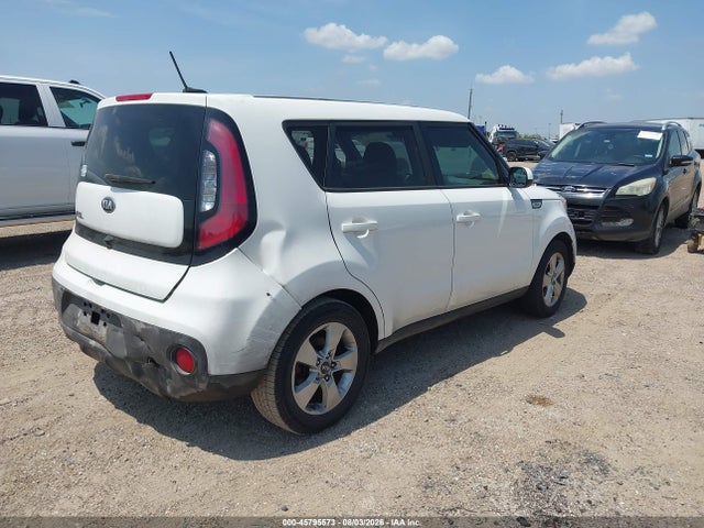 2017 Kia Soul მანქანა იყიდება აუქციონზე, vin: KNDJN2A21H7433301, აუქციონის ნომერი: 45795573