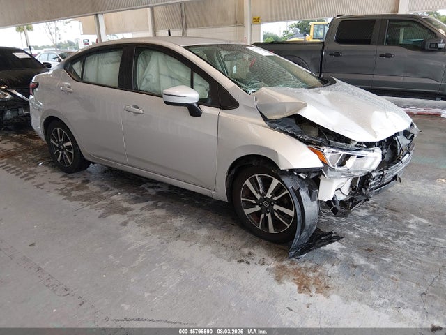 45795590 :رقم المزاد ، 3N1CN8EV2ML835076 vin ، 2021 Nissan Versa Sv Xtronic Cvt مزاد بيع