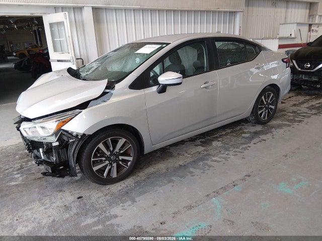 45795590 :رقم المزاد ، 3N1CN8EV2ML835076 vin ، 2021 Nissan Versa Sv Xtronic Cvt مزاد بيع
