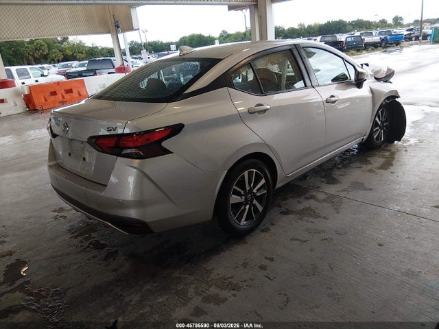 45795590 :رقم المزاد ، 3N1CN8EV2ML835076 vin ، 2021 Nissan Versa Sv Xtronic Cvt مزاد بيع
