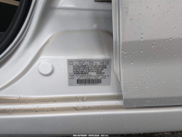 45795590 :رقم المزاد ، 3N1CN8EV2ML835076 vin ، 2021 Nissan Versa Sv Xtronic Cvt مزاد بيع