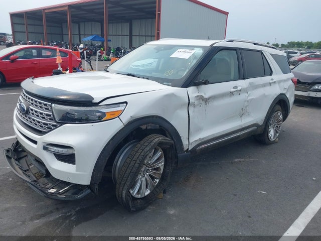 45795593 :رقم المزاد ، 1FMSK8FH2LGC85595 vin ، 2020 Ford Explorer Limited مزاد بيع
