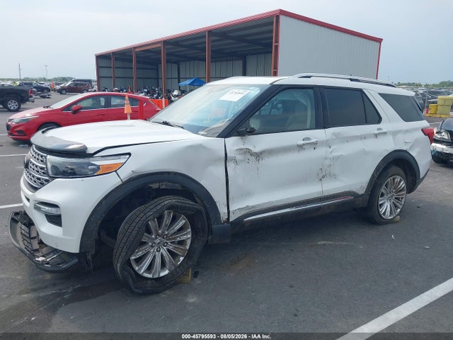 45795593 :رقم المزاد ، 1FMSK8FH2LGC85595 vin ، 2020 Ford Explorer Limited مزاد بيع