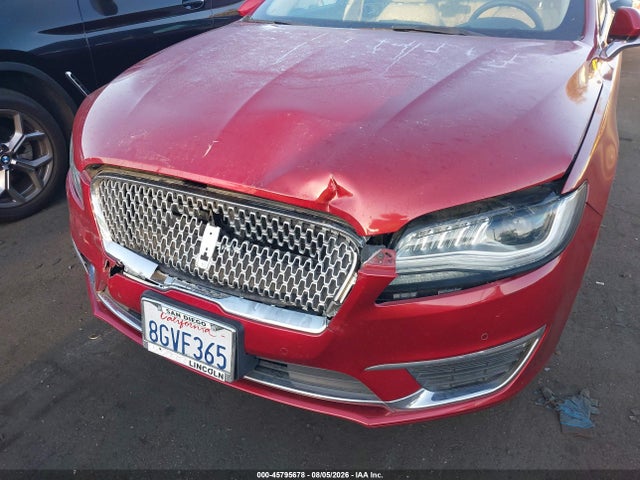 3LN6L5MU4KR604631 Lincoln Mkz Hybrid Reserve Ii