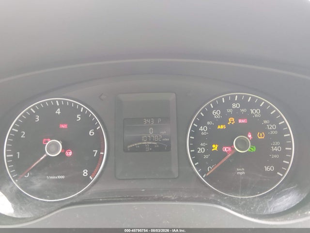 2014 Volkswagen Jetta 1.8t Se მანქანა იყიდება აუქციონზე, vin: 3VWD17AJ2EM279354, აუქციონის ნომერი: 45795754