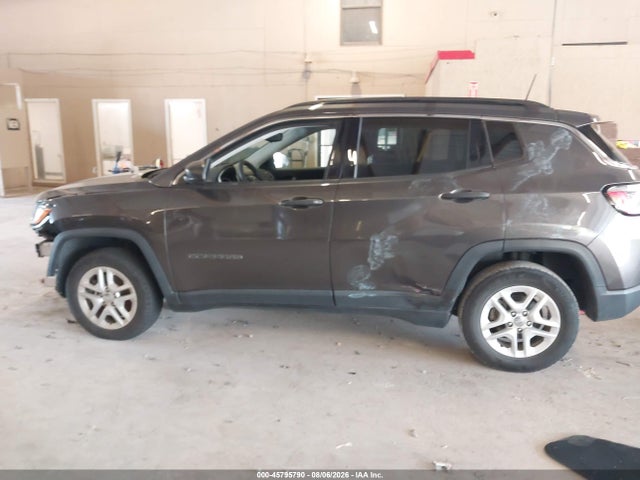 45795790 :رقم المزاد ، 3C4NJCAB3MT535112 vin ، 2021 Jeep Compass Sport Fwd مزاد بيع