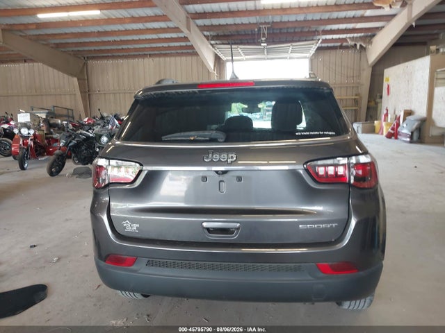 45795790 :رقم المزاد ، 3C4NJCAB3MT535112 vin ، 2021 Jeep Compass Sport Fwd مزاد بيع