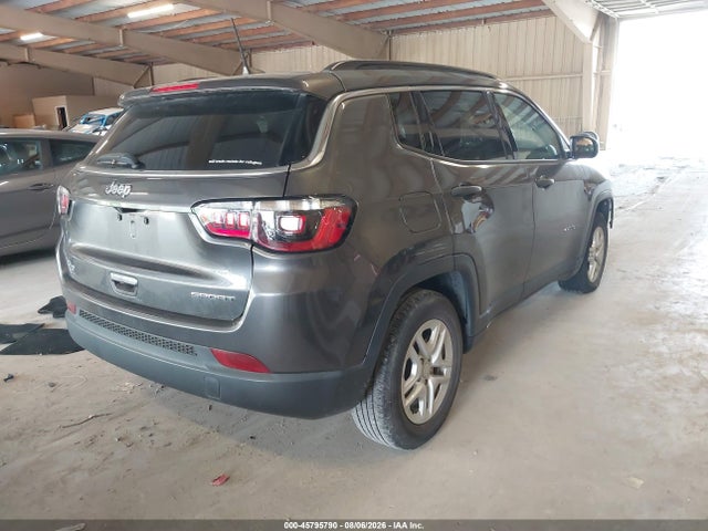 45795790 :رقم المزاد ، 3C4NJCAB3MT535112 vin ، 2021 Jeep Compass Sport Fwd مزاد بيع
