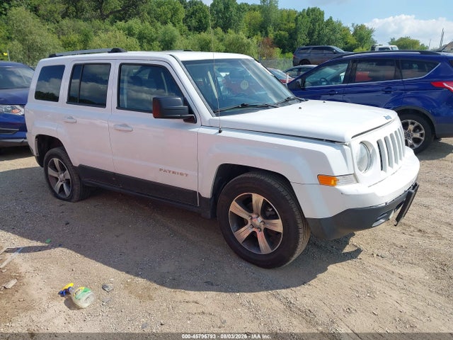 2016 Jeep Patriot High Altitude Edition მანქანა იყიდება აუქციონზე, vin: 1C4NJRFBXGD586225, აუქციონის ნომერი: 45795793