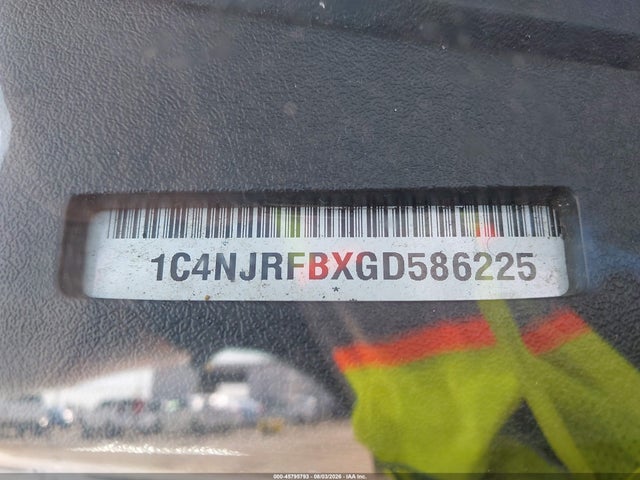 Продаж на аукціоні авто 2016 Jeep Patriot High Altitude Edition, vin: 1C4NJRFBXGD586225, номер лоту: 45795793