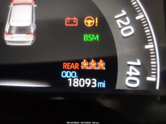 45795844 :رقم المزاد ، JTMRWRFV8SD340408 vin ، 2025 Toyota Rav4 Hybrid Xle مزاد بيع