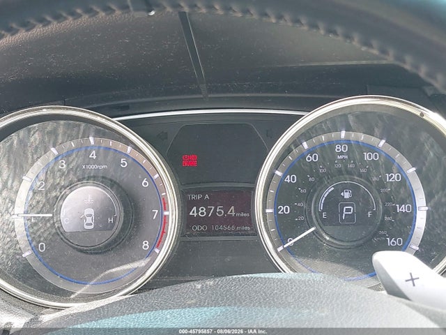 2013 Hyundai Sonata Limited 2.0t მანქანა იყიდება აუქციონზე, vin: 5NPEC4ABXDH559309, აუქციონის ნომერი: 45795857