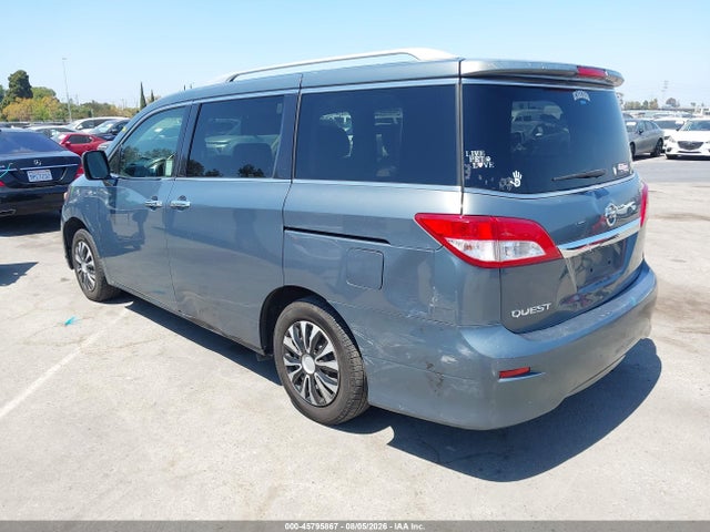 45795867 :رقم المزاد ، JN8AE2KPXC9041249 vin ، 2012 Nissan Quest S مزاد بيع