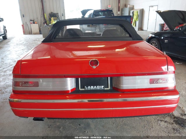 1990 Cadillac Allante მანქანა იყიდება აუქციონზე, vin: 1G6VS3381LU126807, აუქციონის ნომერი: 45795920