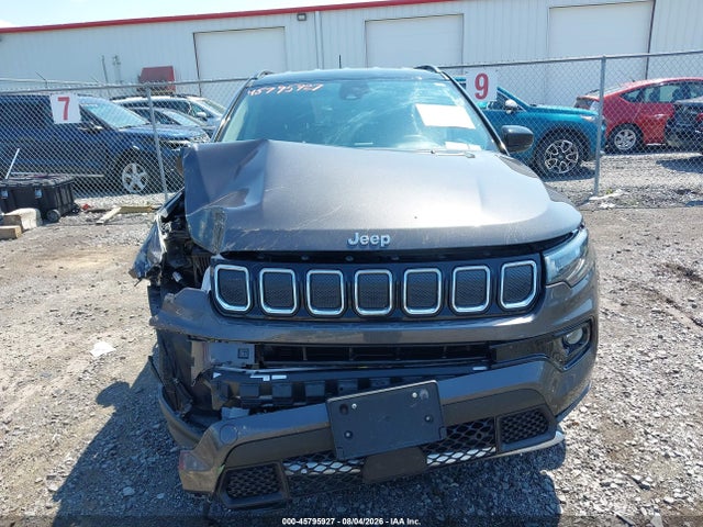 45795927 :رقم المزاد ، 3C4NJDCB4NT208710 vin ، 2022 Jeep Compass Limited 4x4 مزاد بيع