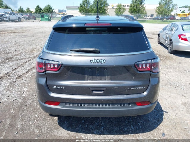 45795927 :رقم المزاد ، 3C4NJDCB4NT208710 vin ، 2022 Jeep Compass Limited 4x4 مزاد بيع