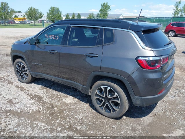 45795927 :رقم المزاد ، 3C4NJDCB4NT208710 vin ، 2022 Jeep Compass Limited 4x4 مزاد بيع