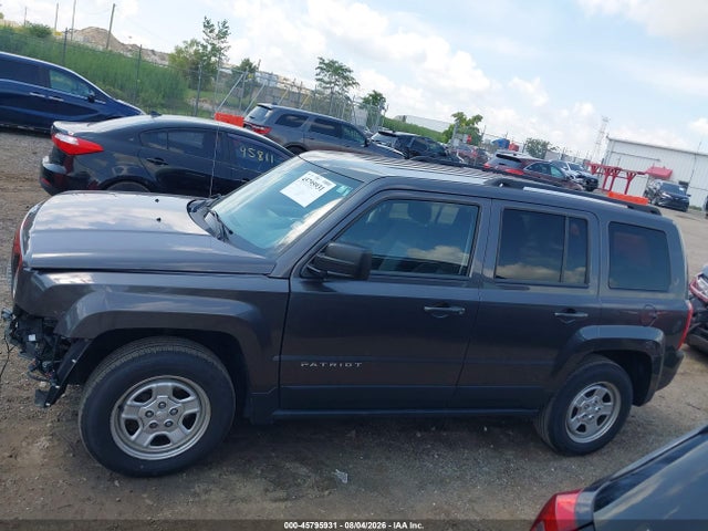 2015 Jeep Patriot Sport მანქანა იყიდება აუქციონზე, vin: 1C4NJPBB4FD211164, აუქციონის ნომერი: 45795931
