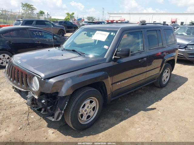 2015 Jeep Patriot Sport მანქანა იყიდება აუქციონზე, vin: 1C4NJPBB4FD211164, აუქციონის ნომერი: 45795931
