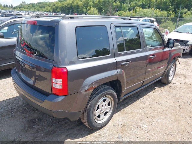 2015 Jeep Patriot Sport მანქანა იყიდება აუქციონზე, vin: 1C4NJPBB4FD211164, აუქციონის ნომერი: 45795931