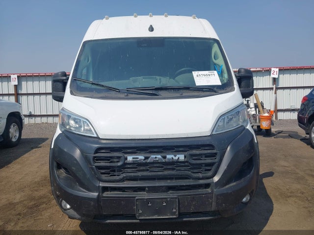 2025 Ram Promaster 2500 Tradesman High Roof 159 Wb W/pass Seat მანქანა იყიდება აუქციონზე, vin: 3C6LRVDG6SE511902, აუქციონის ნომერი: 45795977