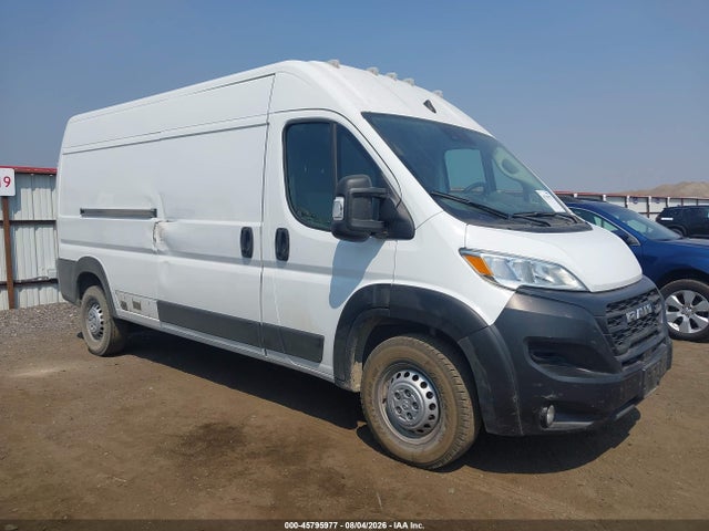 2025 Ram Promaster 2500 Tradesman High Roof 159 Wb W/pass Seat მანქანა იყიდება აუქციონზე, vin: 3C6LRVDG6SE511902, აუქციონის ნომერი: 45795977