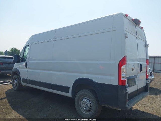 2025 Ram Promaster 2500 Tradesman High Roof 159 Wb W/pass Seat მანქანა იყიდება აუქციონზე, vin: 3C6LRVDG6SE511902, აუქციონის ნომერი: 45795977