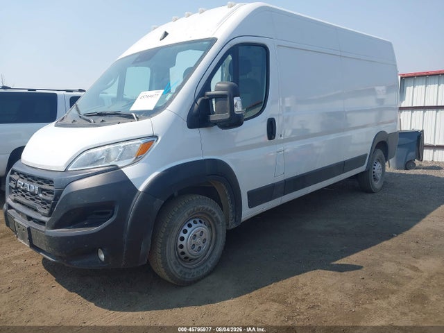 2025 Ram Promaster 2500 Tradesman High Roof 159 Wb W/pass Seat მანქანა იყიდება აუქციონზე, vin: 3C6LRVDG6SE511902, აუქციონის ნომერი: 45795977