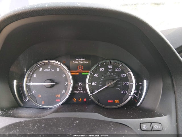 45796041 :رقم المزاد ، 5J8YD4H38LL040764 vin ، 2020 Acura Mdx Standard مزاد بيع