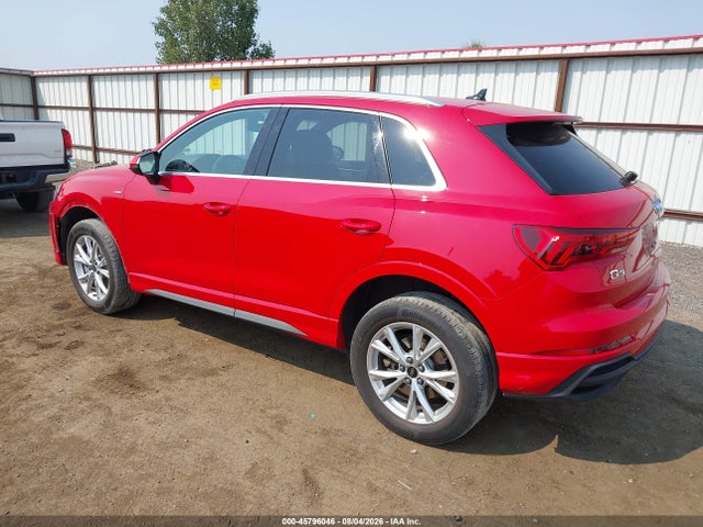 WA1DECF38S1052599 Audi Q3 Premium 45 Tfsi S Line Quattro Tiptronic