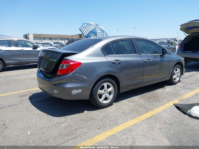 45796146 :رقم المزاد ، 19XFB5F52CE000047 vin ، 2012 Honda Civic Natural Gas مزاد بيع