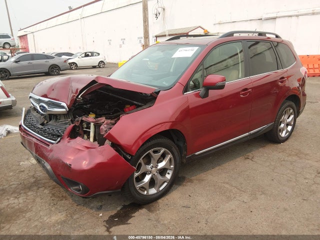Продажа на аукционе авто 2015 Subaru Forester 2.5i Touring, vin: JF2SJAUC5FH410336, номер лота: 45796150