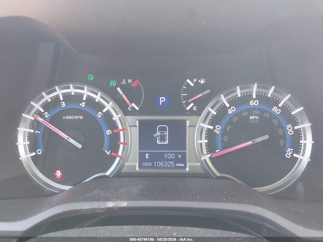 Продажа на аукционе авто 2018 Toyota 4runner Trd Off Road Premium, vin: JTEBU5JR5J5530567, номер лота: 45796198